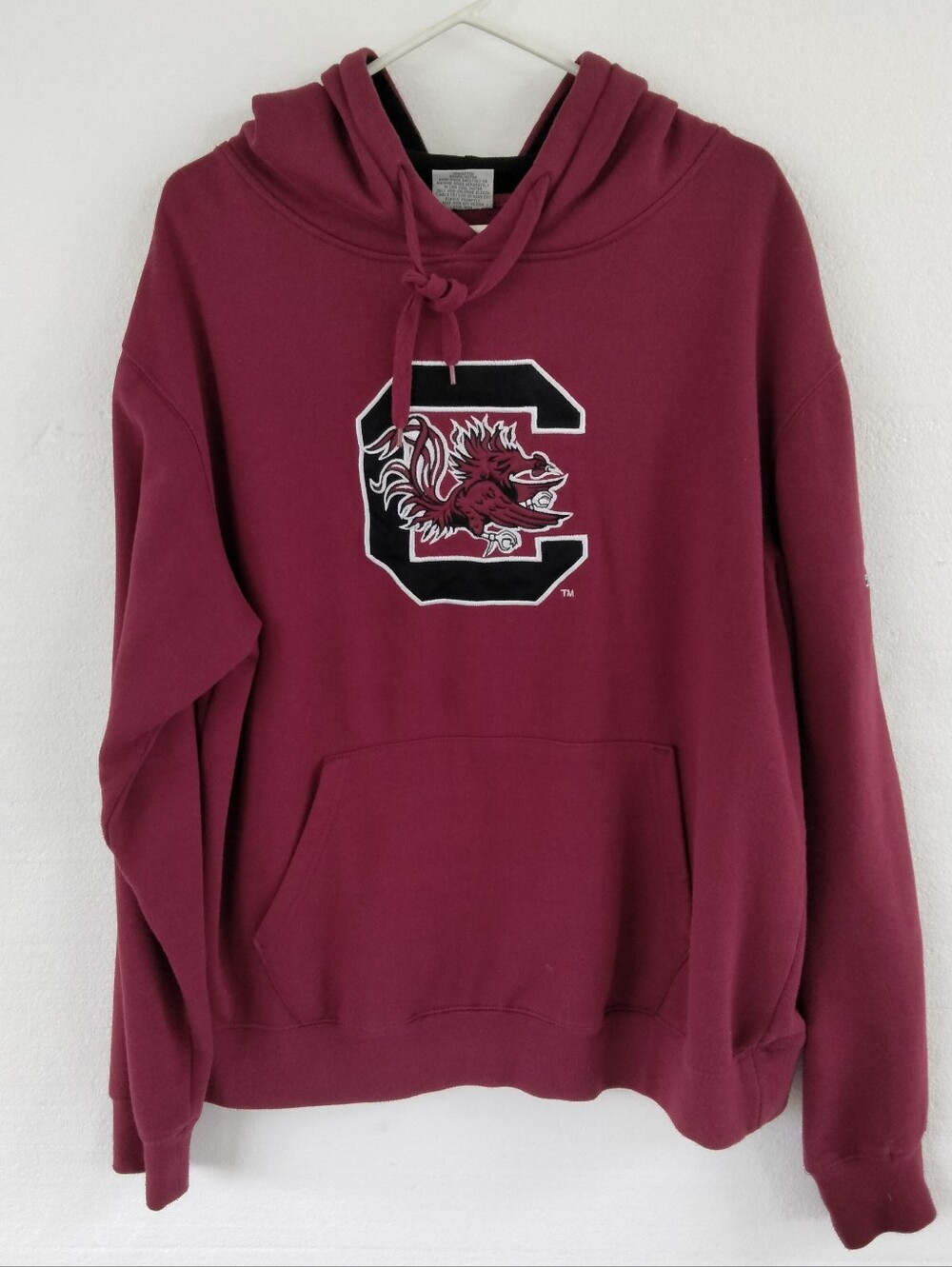 University of South Carolina Garnet Hoodie Sweatshirt Gamecocks